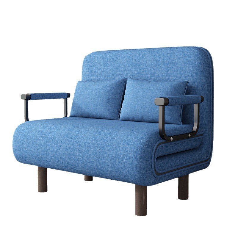 Sofa Bed Dual-Purpose for Nap Time, Small Apartment Lazy Sofa for Living Room, Home Use, Double or Single Multifunctional Lazy Sofa Bed