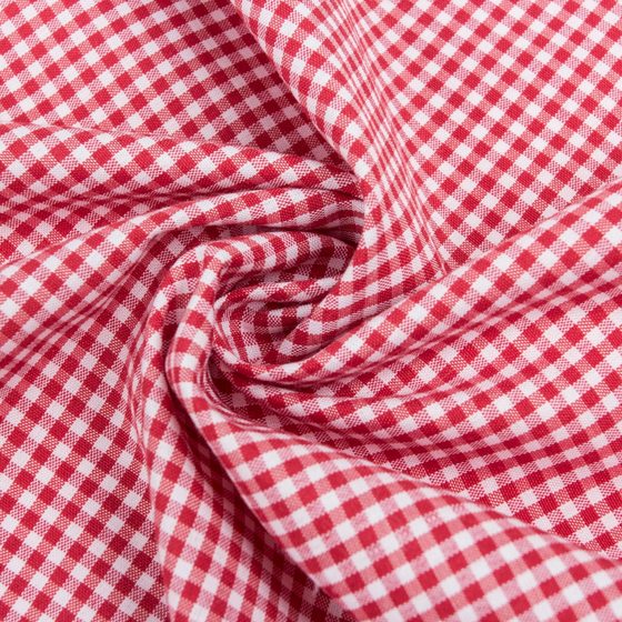 TC Proportion Plaid Fabric Polyester Cotton Plain Yarn-dyed Plaid Fabric Spring Summer Autumn dress Shirt Work Clothes Fabric