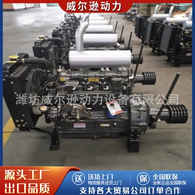 Manufacturer Supplies Weifang Four-Cylinder Zh4100/4102 Diesel Engines for Cement Tank Trucks, Crushers, and Lawn Mowers (Avtomobil mühərrikləri)