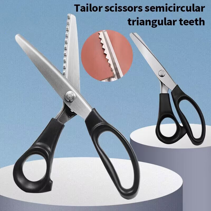 Fabric lace scissors cloth sample shears wave tooth saw dog tooth shears fabric lace shears pattern shears Fabric lace scissors cloth sample shears wave tooth saw dog tooth shears fabric lace shears pattern shears