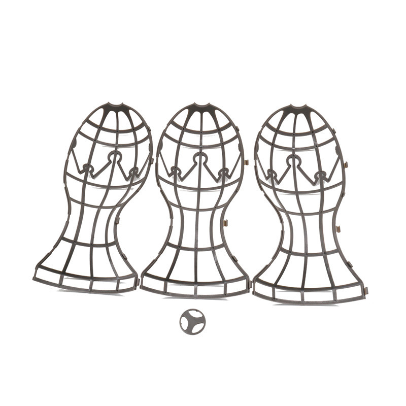 Soporte de plástico con forma de cabeza al por mayor, herramienta de cuidado, perchero para pelucas de peluquería, soporte para sombreros_voghion.com