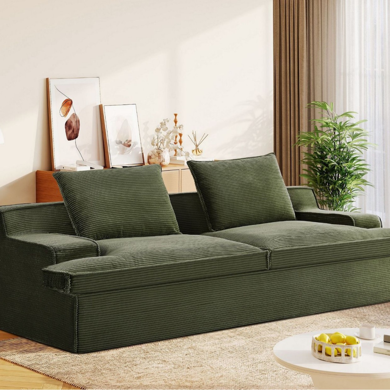 Estilo de Hong Kong, lujo ligero, nórdico, pequeño apartamento, sala de estar, diseño doble, sofá de combinación moderno