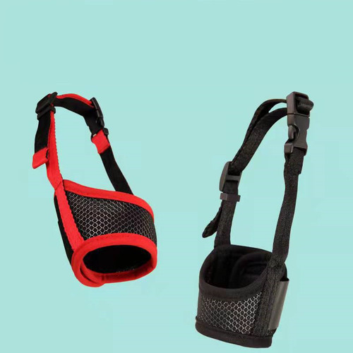Pet Dog Cross-border Adjustable Breathable Mesh Face Mask Dog Muzzle Anti-bite Anti-chew Muzzle