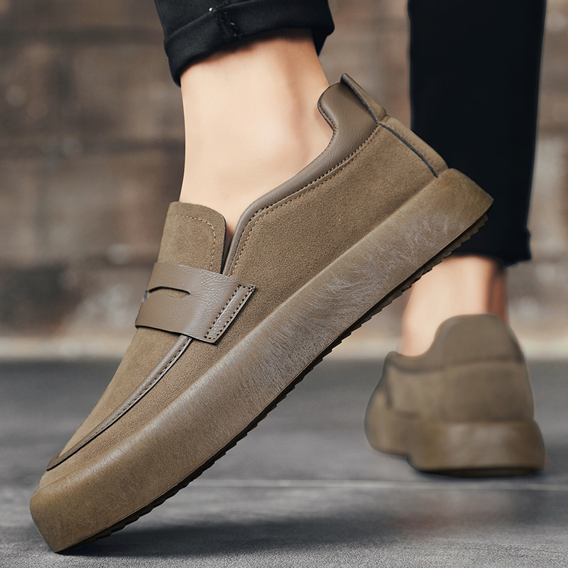 Autumn universal loafers for leisure English style