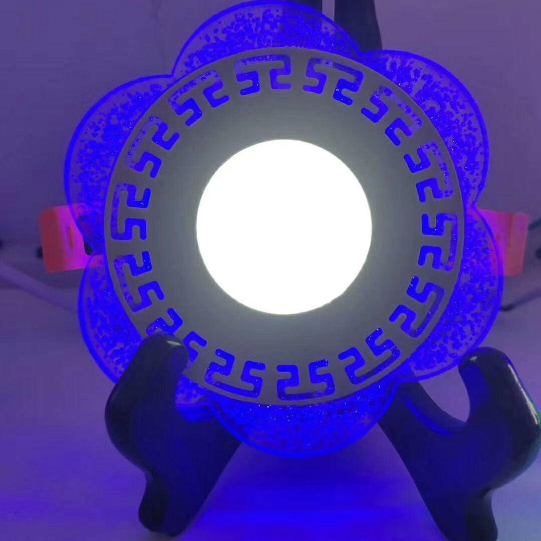 LED˫ɫƽ�������װ�ε�СԲ���컨�ƻ���˫ɫ��LEDԲƽ���ɫ��