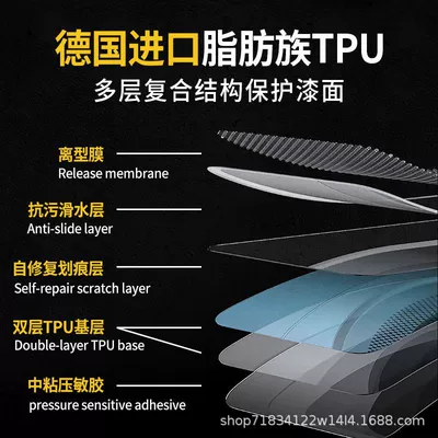brightening paint protective film matte – Car paint protective film