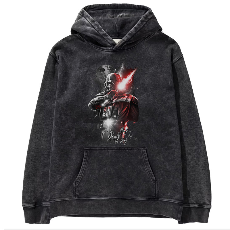 Star Wars Movie Collaboration Retro American Heavyweight Cotton Hoodie