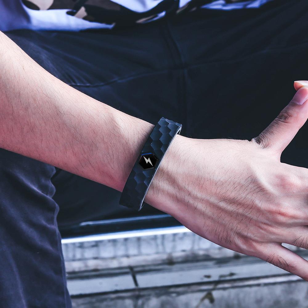 New Anti-Static Bracelet Wireless Silicone Winter Static Electricity Eliminator Balance Adjustable Negative Ion Wristband