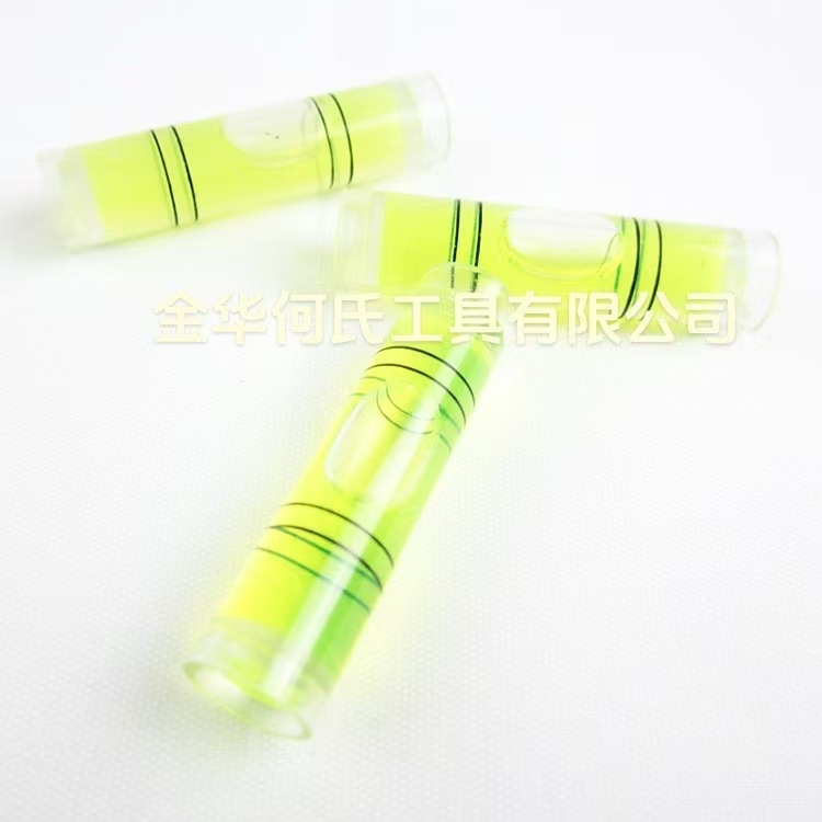 塑料圆水平泡珠水平尺气泡万向水准器圆形水准仪水平器方形水准泡