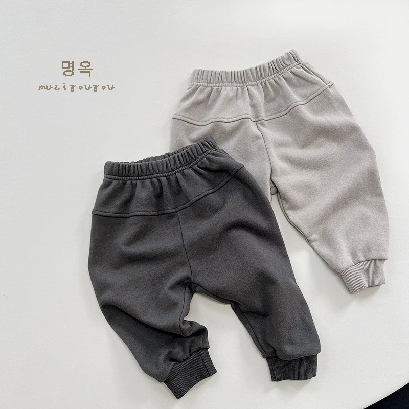 Autumn children's sports trousers for leisure for men and women, Korean style, oversize