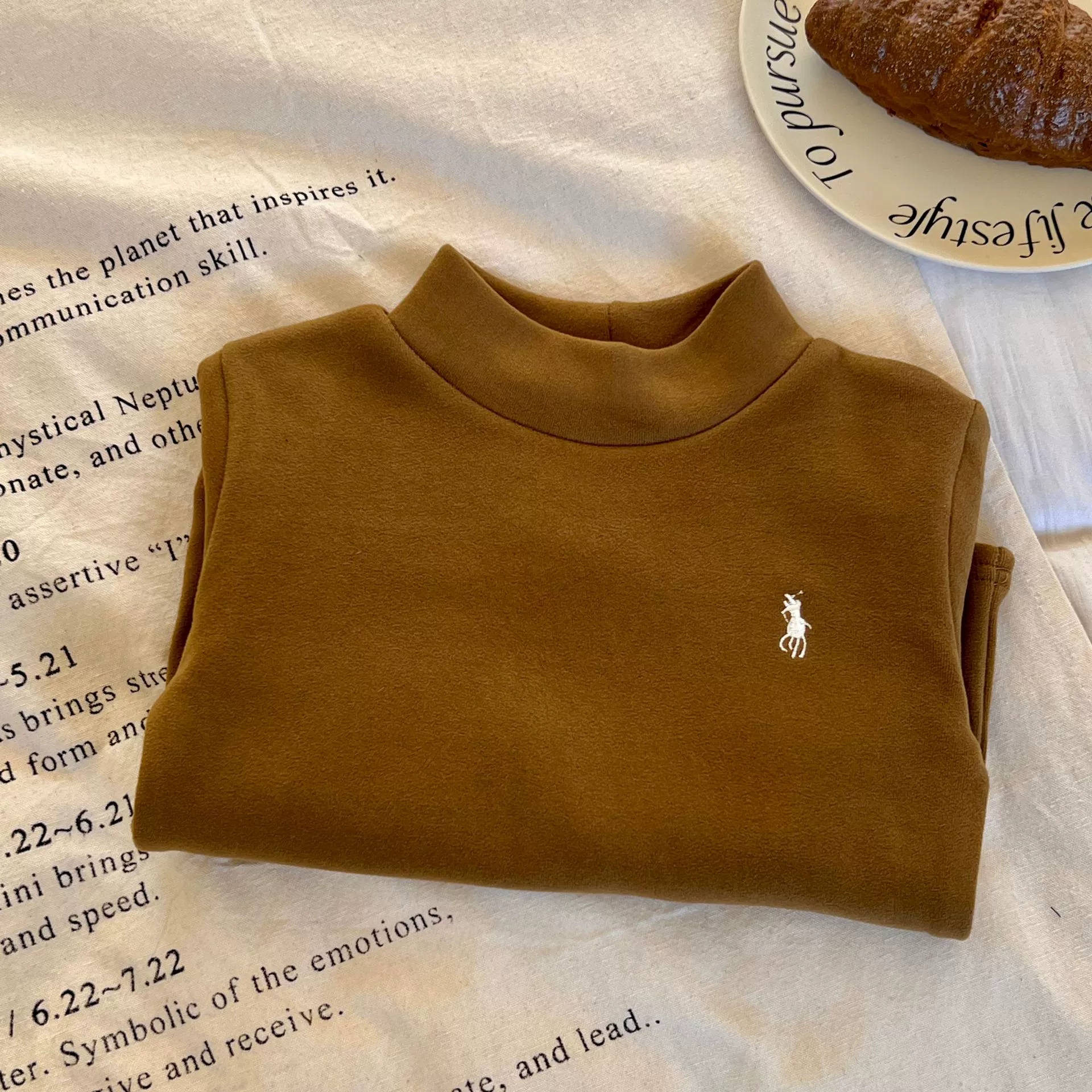 Флисевый пуловер унисекс, корейский стиль — мягкий тёплый, рост 90–140 см