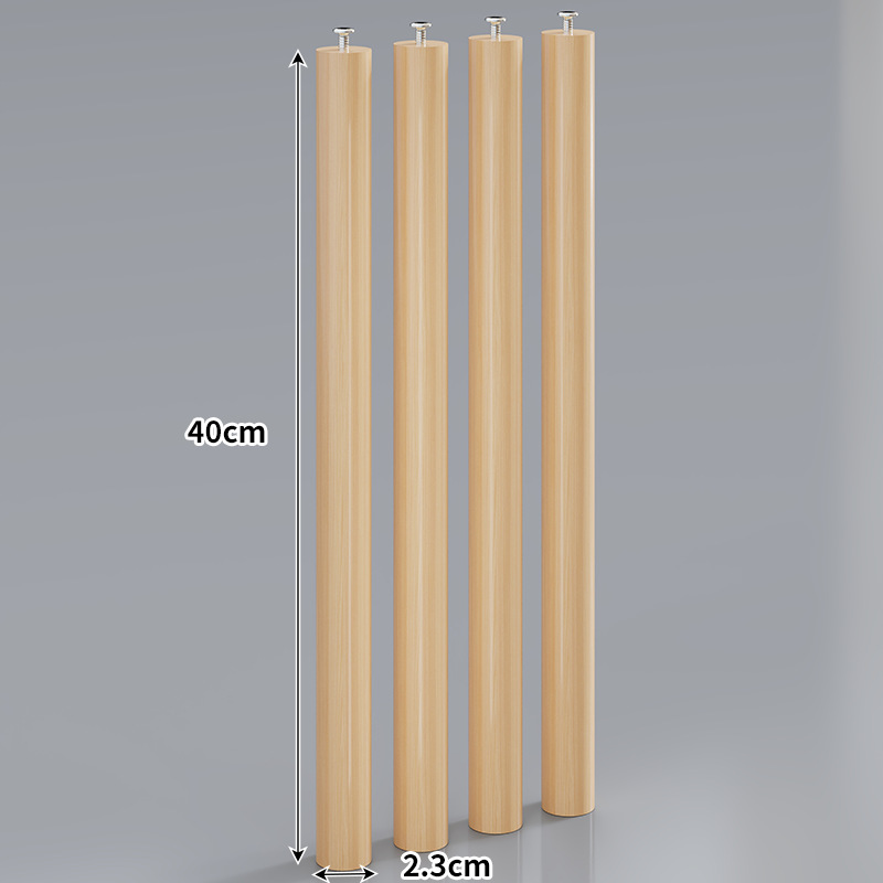 Soporte Elevador de Impresora de Doble Capa en Acrílico y Madera para Escritorio de Oficina