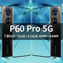 跨境手机现货 P60pro P50pro一体机 2＋16G大屏智能手机7.8寸批发