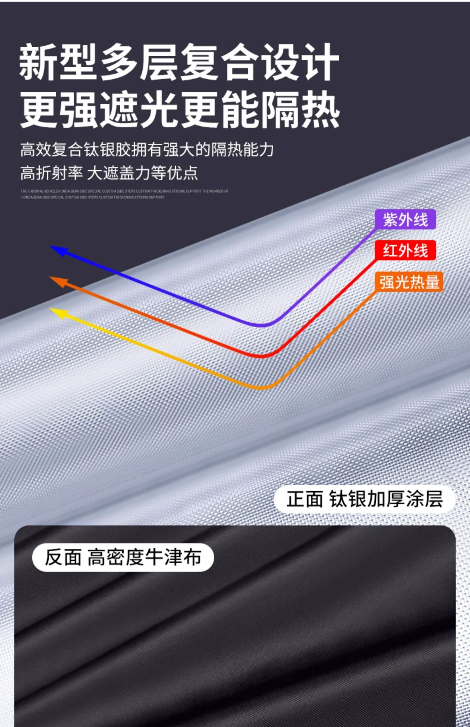 Sunshade for Mercedes-Benz C260L/E300L/GLC260L/C200 Front Windshield