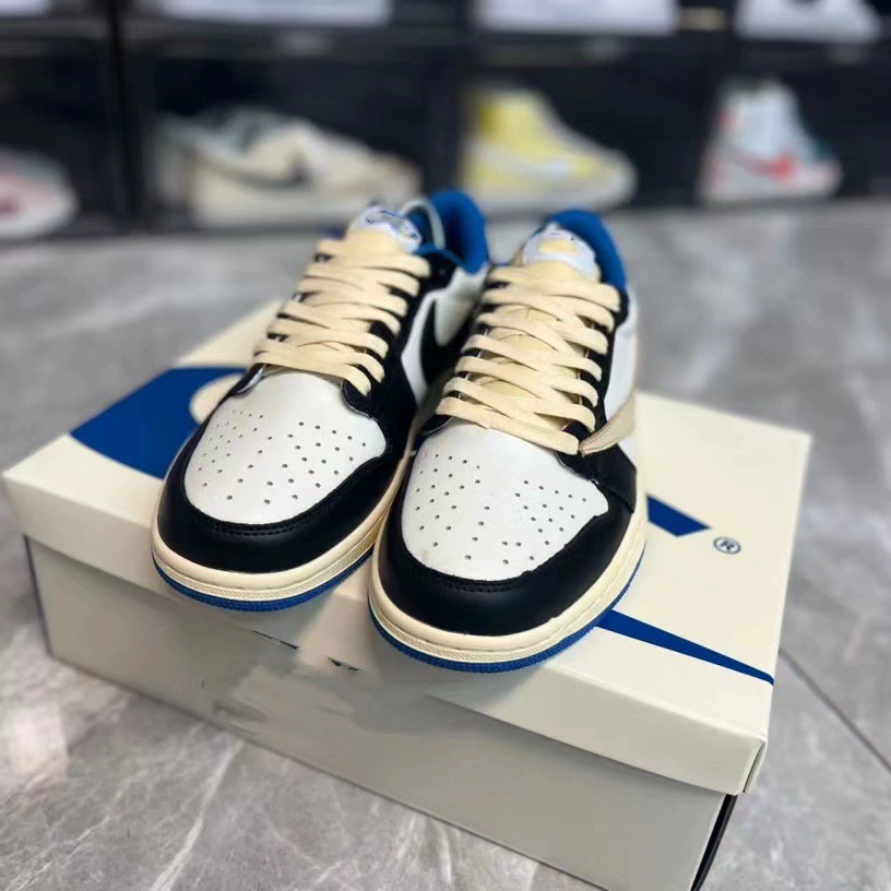 Кеды низкие баскетбольные Air Jordan / Nike — унисекс, разноцветные, размеры 36–45
