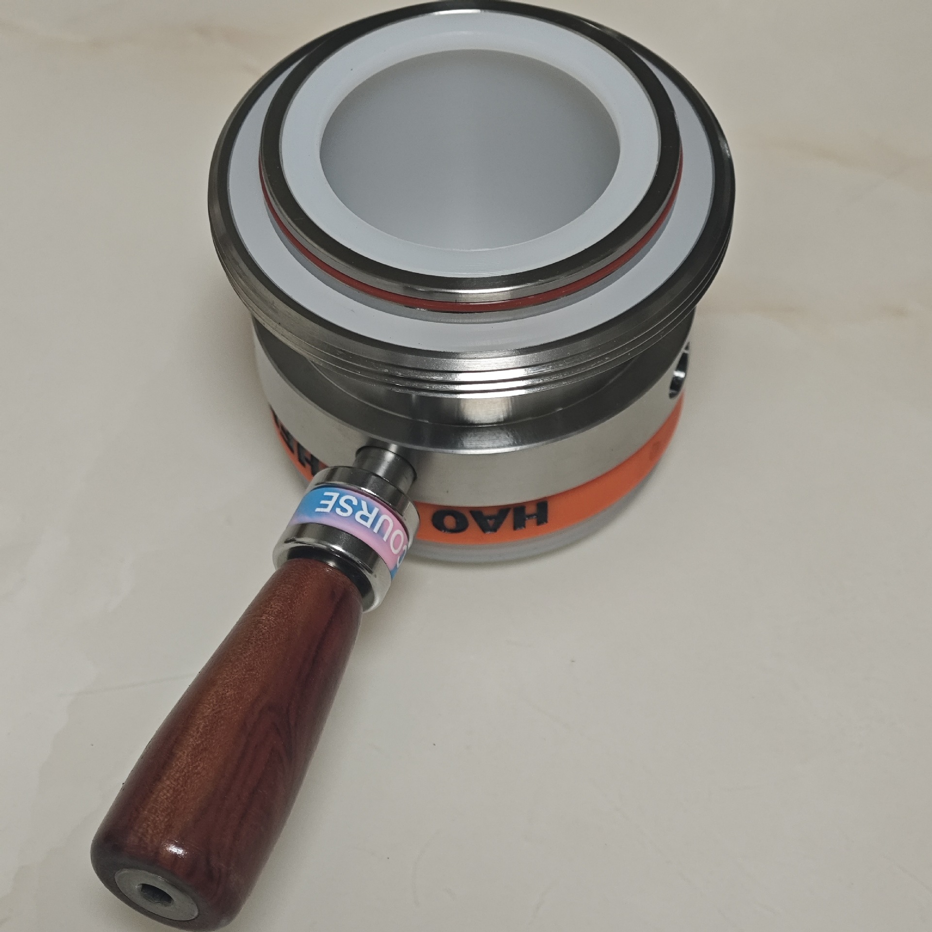 Haochen Pneumatic Coffee Machine Anti-Scalding and Pressure Relief Mini Small Handle Without Simple Style and Others