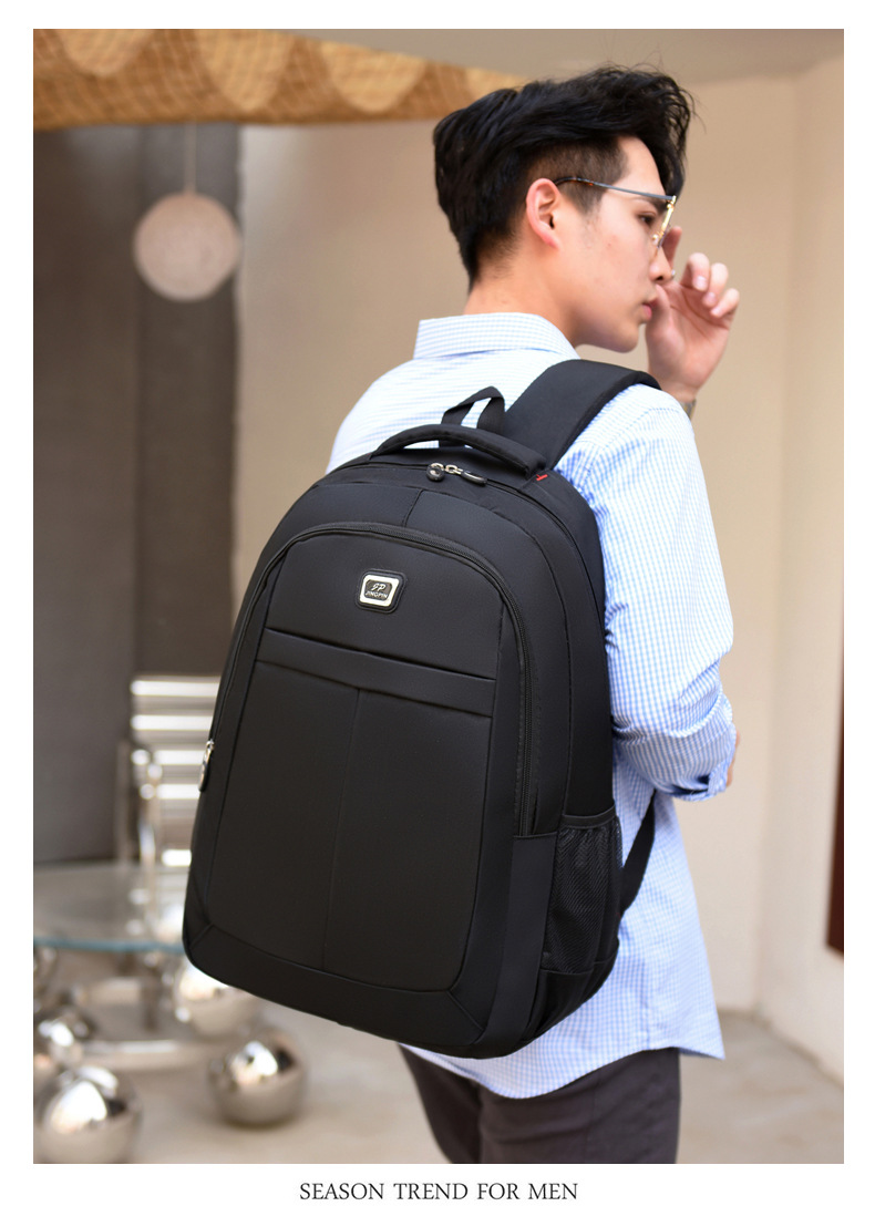 Wholesale New Men's Computer Backpacks Casual High Capacity Travel Bag display picture 18