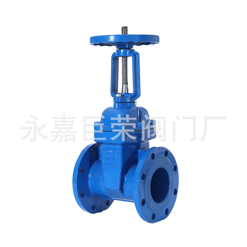 Z41X-16Q明杆软密封法兰闸阀 球墨铸铁弹性座消防阀门 DN50