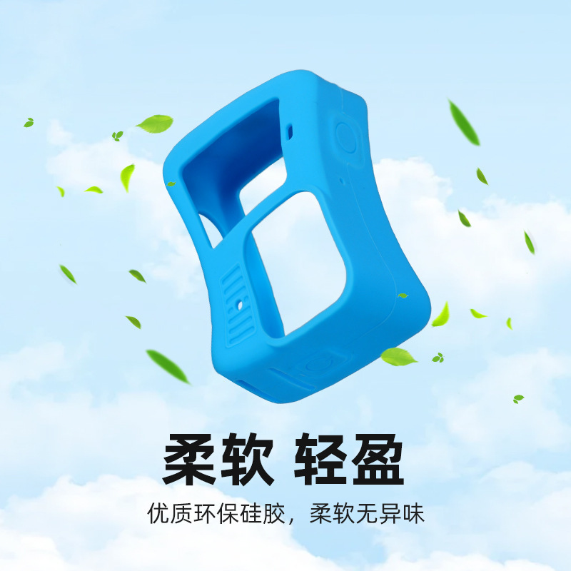 para la cámara gopro13 nuevo tipo de cubierta de silicona cuerpo cubierta a prueba de arañazos cubierta de metal desnudo cubierta de película templada cubierta de lente