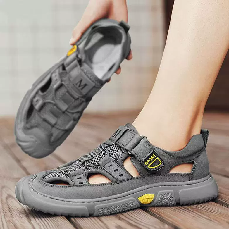 2025 новые мужские сандалии летняя ветряная пещерная обувь толстая подошва удобная легкая универсальная обувь для мужчин на открытом воздухе повседневная обувь