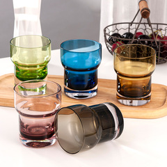 Home Glass Cup Creative Bar Whiskey and Baijiu Cup Exquisite Fashionable Elegant Restaurant Wine Cup Manufacturer Wholesale