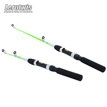 工厂批发跨境代发冰钓收缩冬季钓鱼竿虾竿旅行超轻便携伸缩钓竿