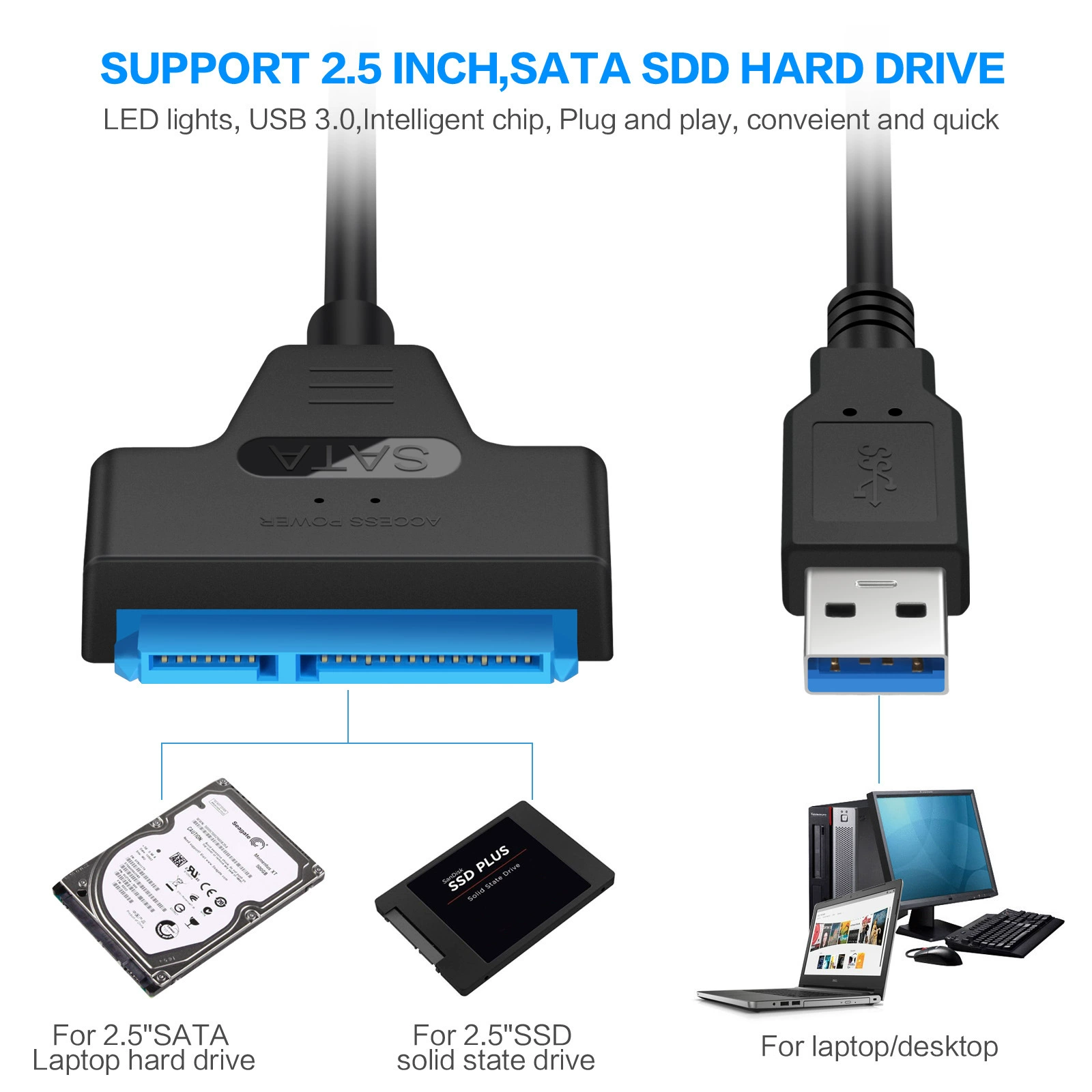 USB3.0 Easy Drive Line Transfer 2.5-дюймовый мобильный жесткий диск Easy Drive SATA жесткий диск SATA Easy Drive