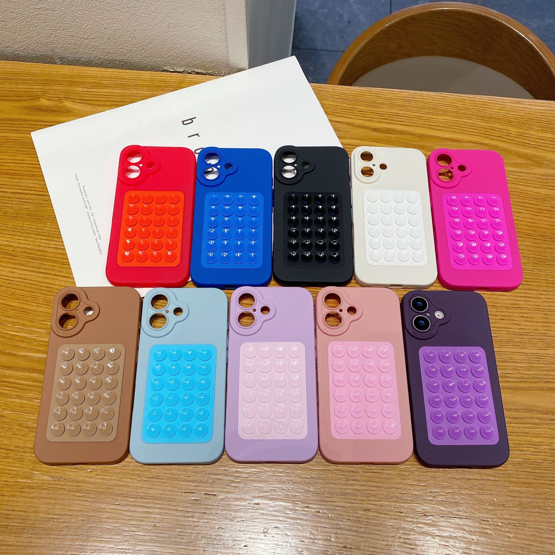 Transparante telefoonhoes met zuignap voor iphone pro modellen_voghion.com