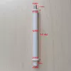 A1 handle 141MM-M10 iron screw exposed 13-15MM white