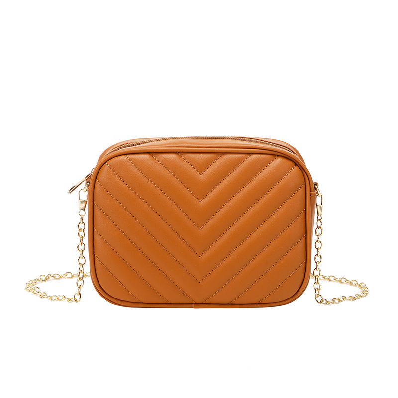 2023 nuevo bolso coreano universal moda ocio cadena bolso de hombro V bordado camerasa mochila image 6