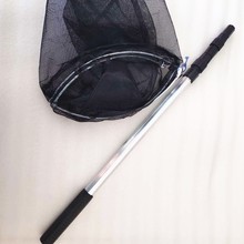 批发铝合金抄网伸缩抄网杆折叠网头网鱼抄网兜捞鱼网钓鱼抄网