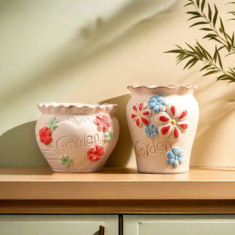 Lavabo pequeño, maceta suculentas, venta directa de fábrica, planta de carne doméstica, cerámica, arcilla especial, maceta pequeña, liquidación al por mayor