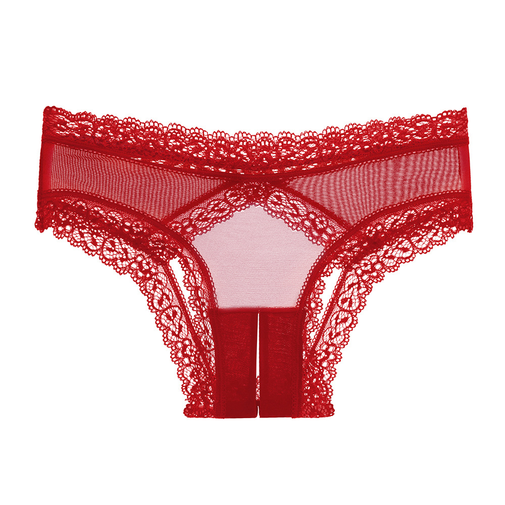 Craving Your Honey* Cross-Border Sexy Lingerie for Women, Lace Hollow-Out Plus Size Hot Open-Crotch No-Need-To-Remove Sensual 5012