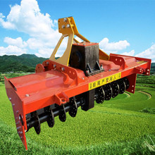 农田土地耕整拖拉机后置柴油单轴灭茬机双边箱1.5米灭茬机大型