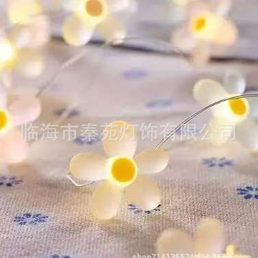 2025 新しいクロスボーダー防水銅線ランプデイジーの花の形のランプ中庭の庭の部屋の装飾ランプ|undefined