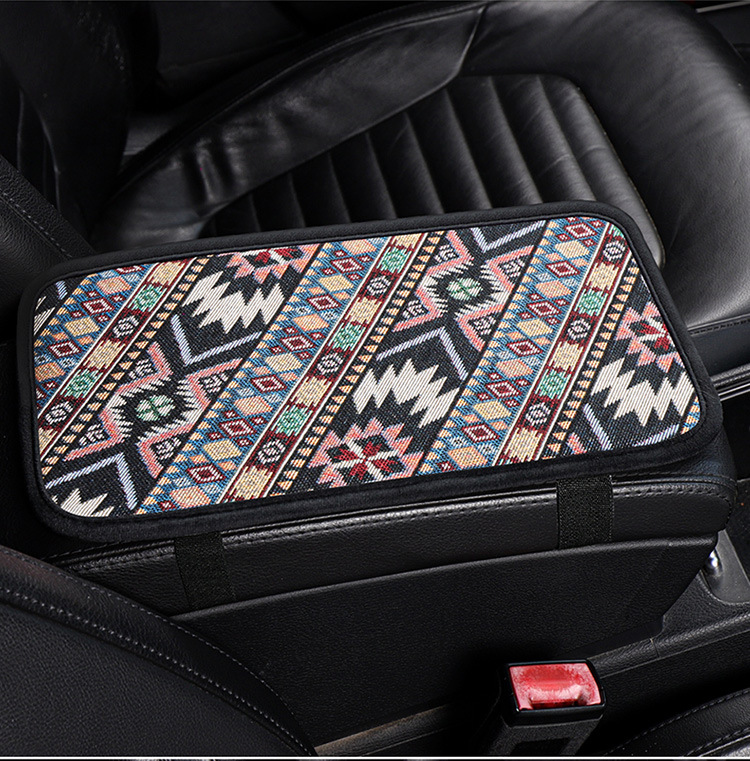 Universal car armrest box cover heightening pad, armrest pad, armrest cushion, protective pad, central armrest pad