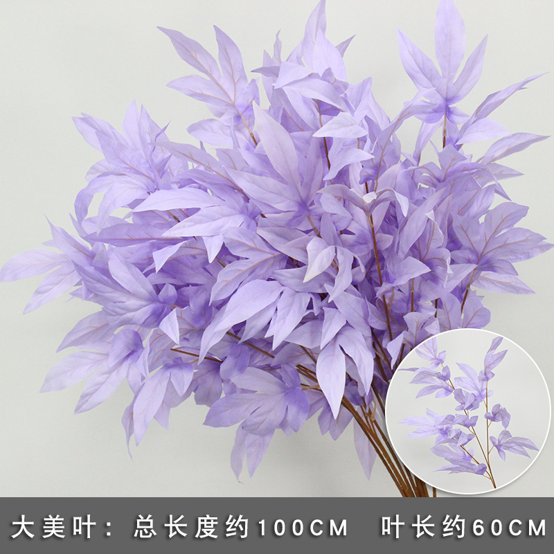 10 ramas floral púrpura imitación floral floral arco floral decoración floral falsa vino floral decoración de boda roja