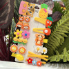 Children's hair accessory for princess, cute set, hairpins, cartoon hairgrip, flowered, internet celebrity