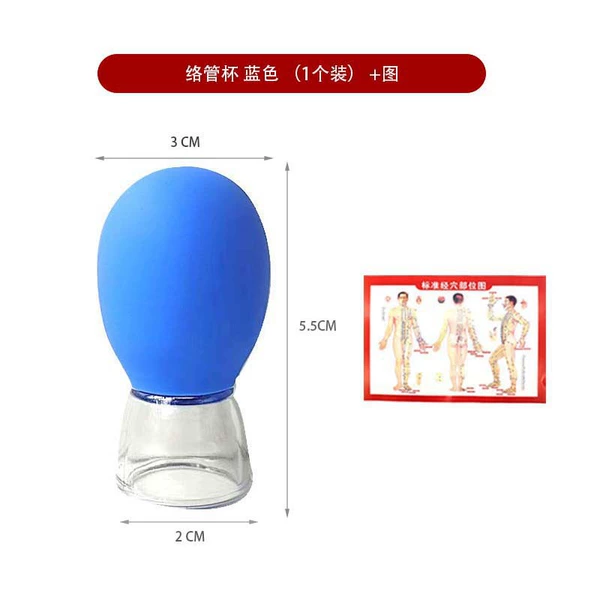 Blue glass, 1 pieces