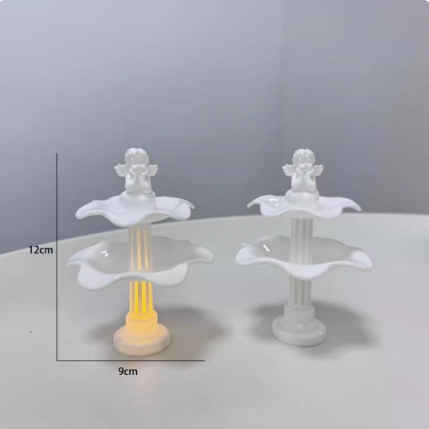 Celebridad de Internet hermosa decoración de pasteles de jardín de Monet decoración de mariposas de color mágico complemento de postre inserción de marca piscina de deseos de pvc