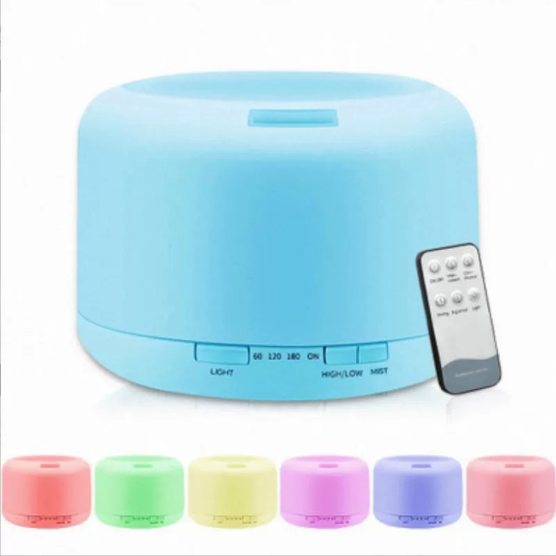 Ultrasonic Diffuser B-X503, 500 ml Humidifier, LED Light & Timer (60/120/180 min)
