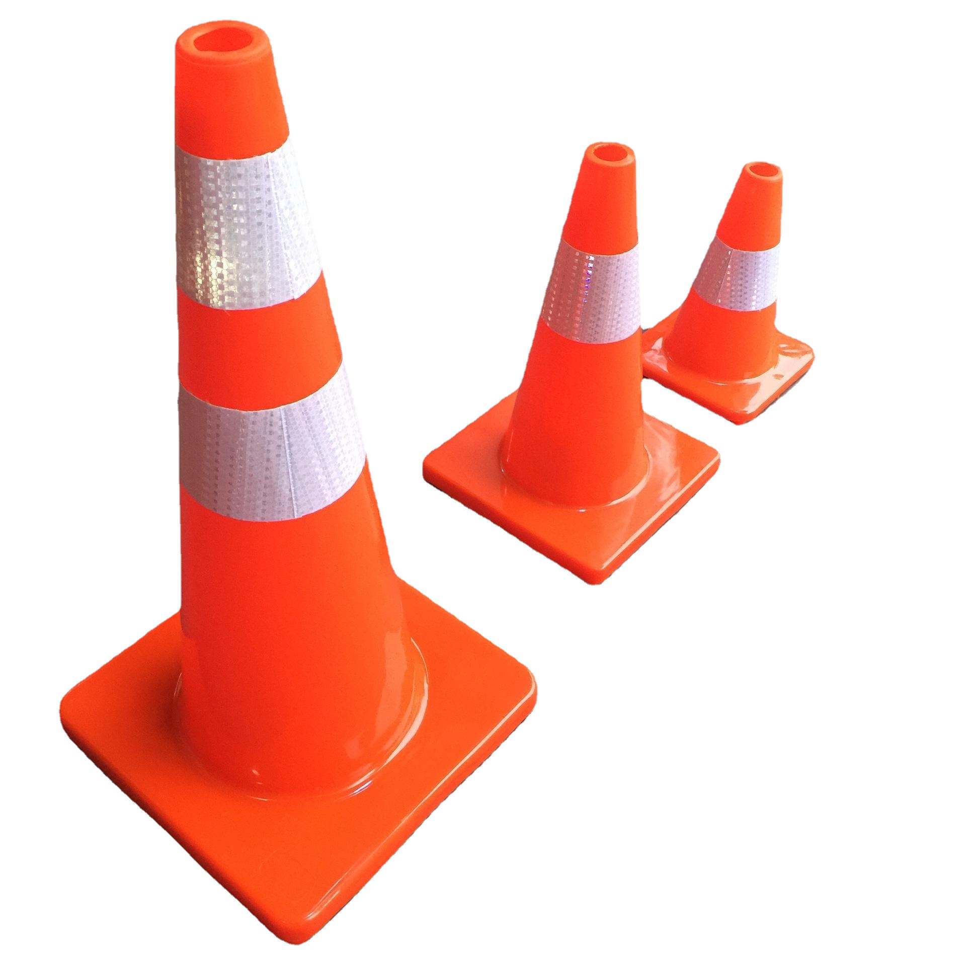 塑料路锥模具 隔离路锥模具 PVC路锥模具 PVC路障模具 黑底坐路锥