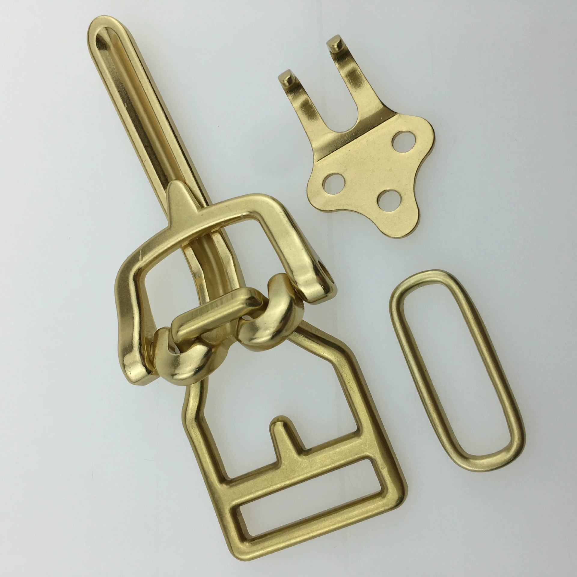 Brass belt, buckle, European style