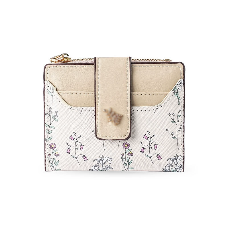 Genuine design short wallet, card holder, fresh small bag, shoulder bag, high-end