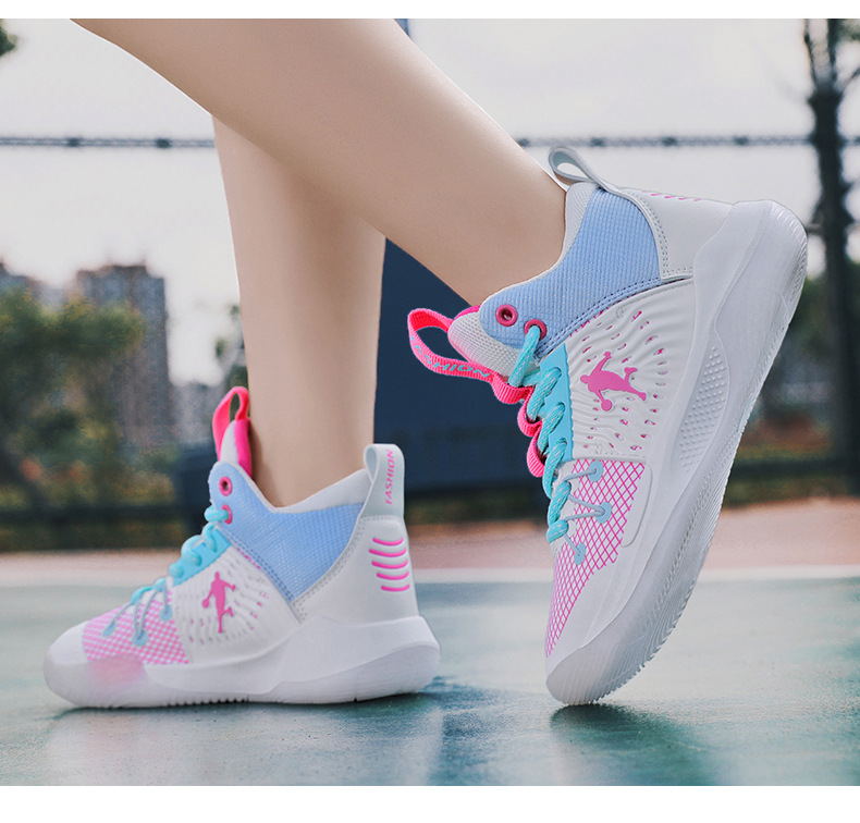 Girl's Athletic Shoes - TT-6399 White Yellow
