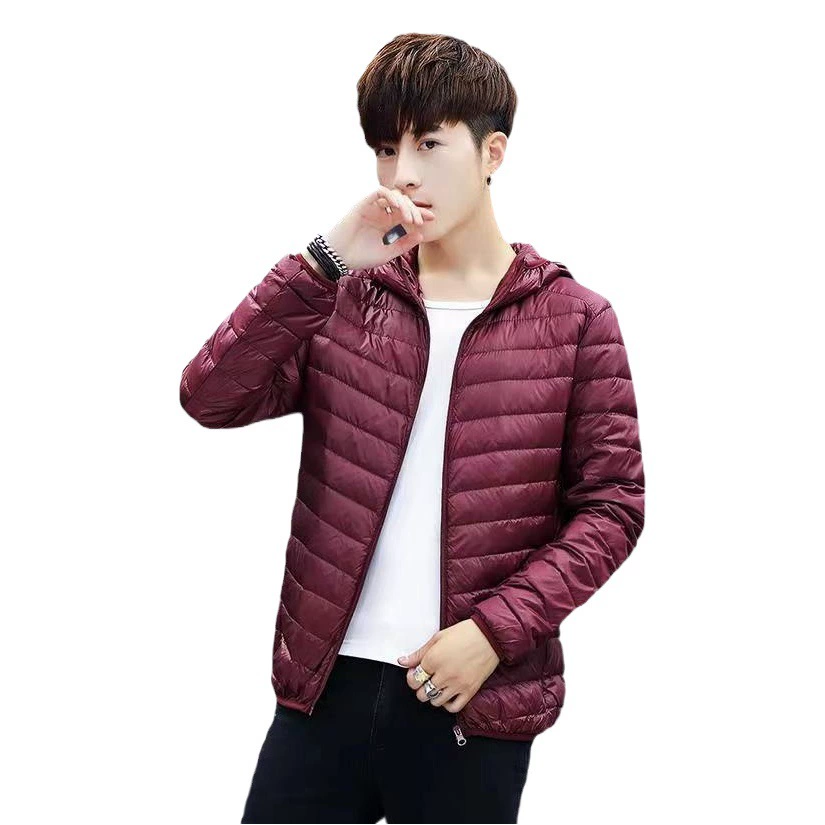 Прямые поставки с фабрики, трансграничная доставка, осенне-зимняя новинка, легкая теплая повседневная мужская хлопковая куртка, мужская стеганая куртка.
