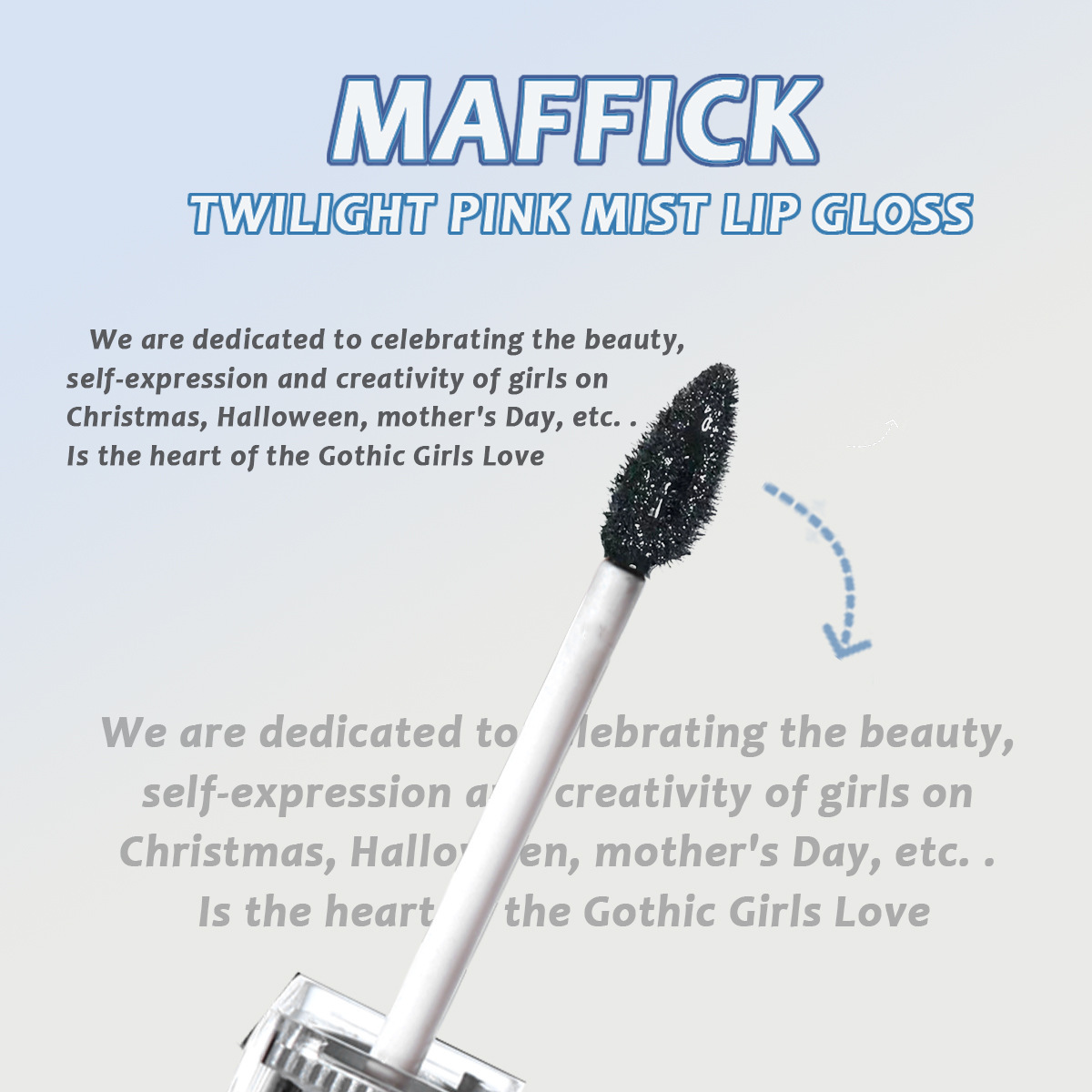 Maquillaje transfronterizo MAFFICK brillo de labios en polvo crepuscular taza antiadherente mate mate no es fácil de desvanecer esmalte de labios al por mayor