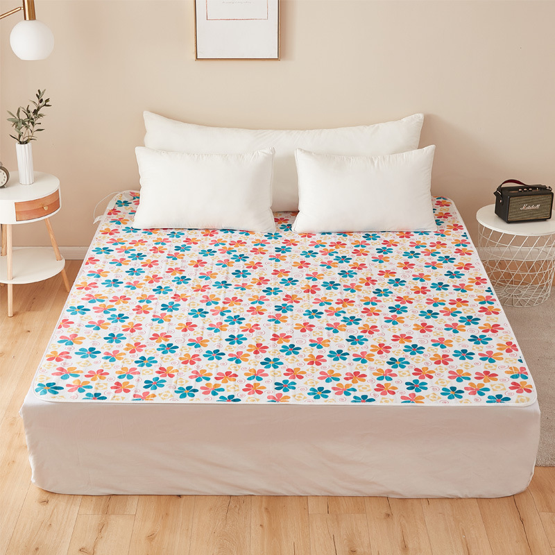 Jia Ru Tong water circulation electric blanket, single and double control temperature adjustable, water heating electric pad, silent water heating electric blanket