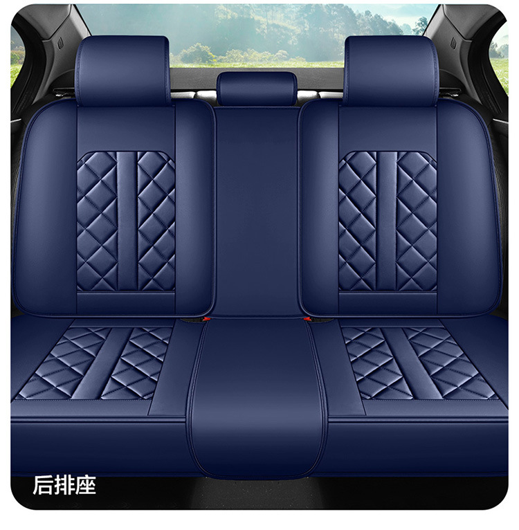 2025 New Amazon All-Inclusive Full Leather Four-Season Universal Car Seat Cushion Cross-Border Hot Model Foreign Trade Wholesale
