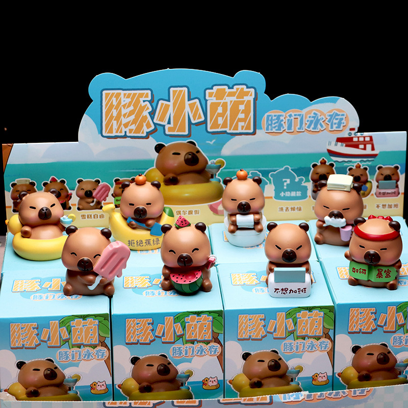 トレンディな小さなマリア ブラインド ボックス クリエイティブかわいい漫画レインボー ポニー フィギュア子供の誕生日プレゼントの小さな装飾品|undefined